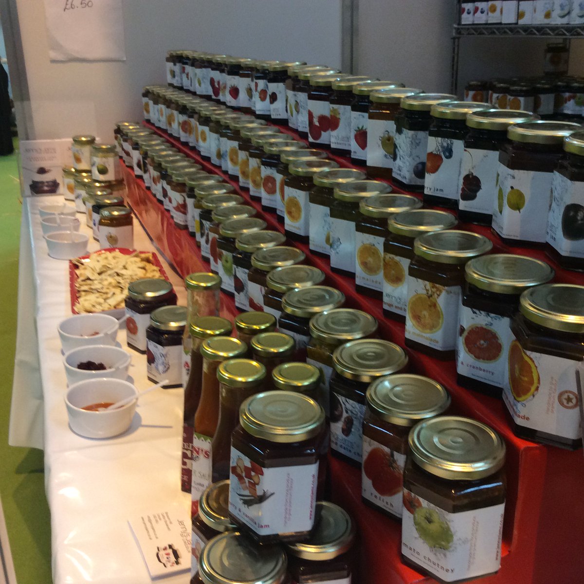 Jennysjams's tweet photo. We are now all ready at the @BBCGoodFoodShow #GFSSUMMER https://t.co/fUPQLIIM4a
