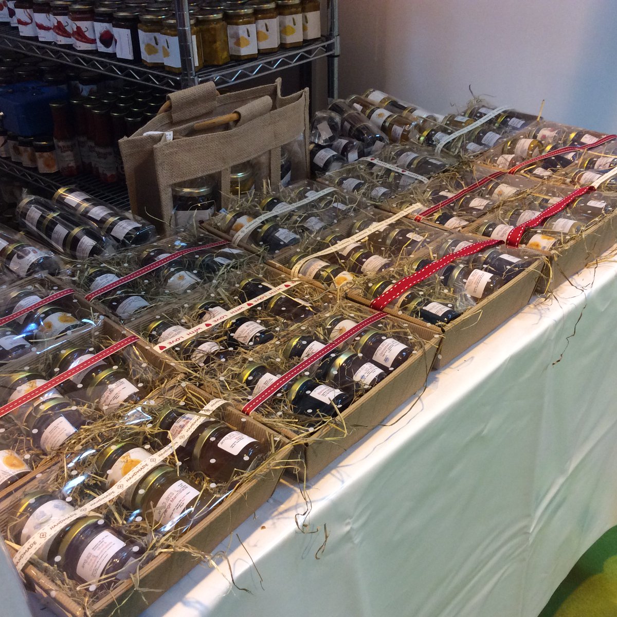 Jennysjams's tweet photo. We are now all ready at the @BBCGoodFoodShow #GFSSUMMER https://t.co/fUPQLIIM4a