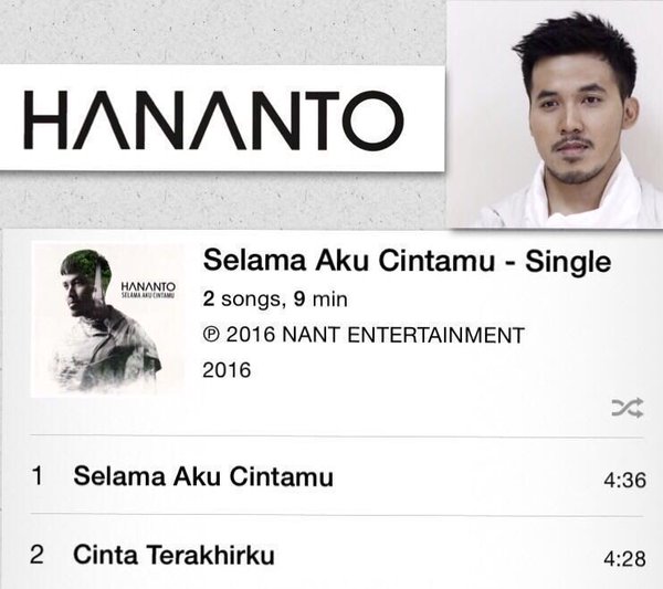 #LAZUARMUSIK : Hananto Release Single "Selama Aku Cintamu" lazuarfmkarawang.com/hananto-releas… … <a href="/MuhammadHananto/">Muhammad Hananto</a> <a href="/NANT_ENT/">NANT.ENTERTAINMENT</a>
