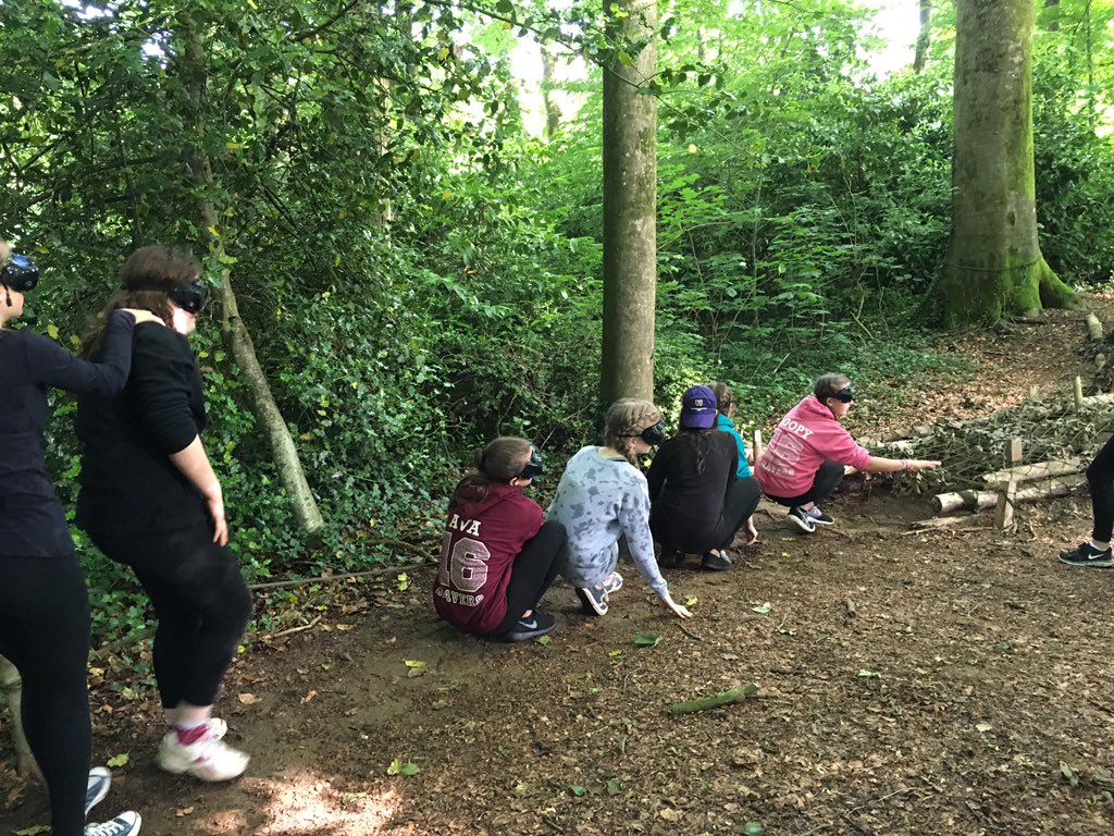 CN_ChateauBTrip's tweet photo. @CastleNewnham Night Line zip wiring all in a mornings work! Sun out again which helps #activities https://t.co/yZhxw0T4hT