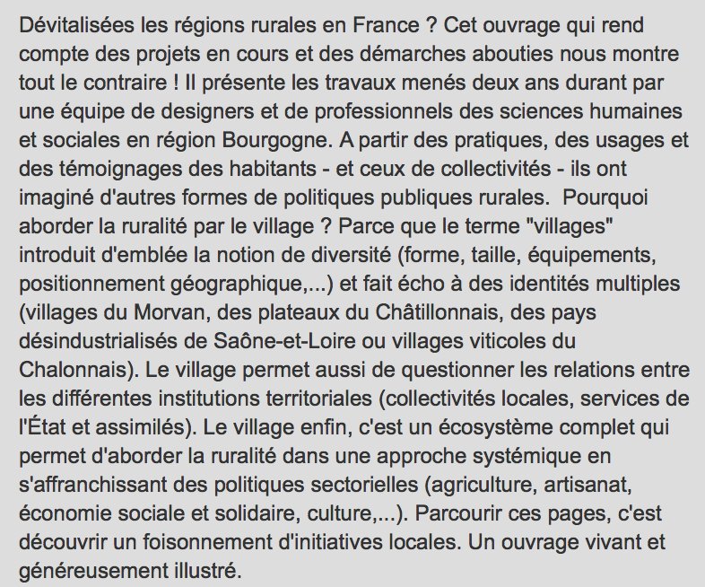 DILA_officiel's tweet photo. Lire: Les villages du futur #innovation #communes @LaDocFrancaise  #27emeregion https://t.co/jV2qjmmx4E https://t.co/9xPzx9rvfZ