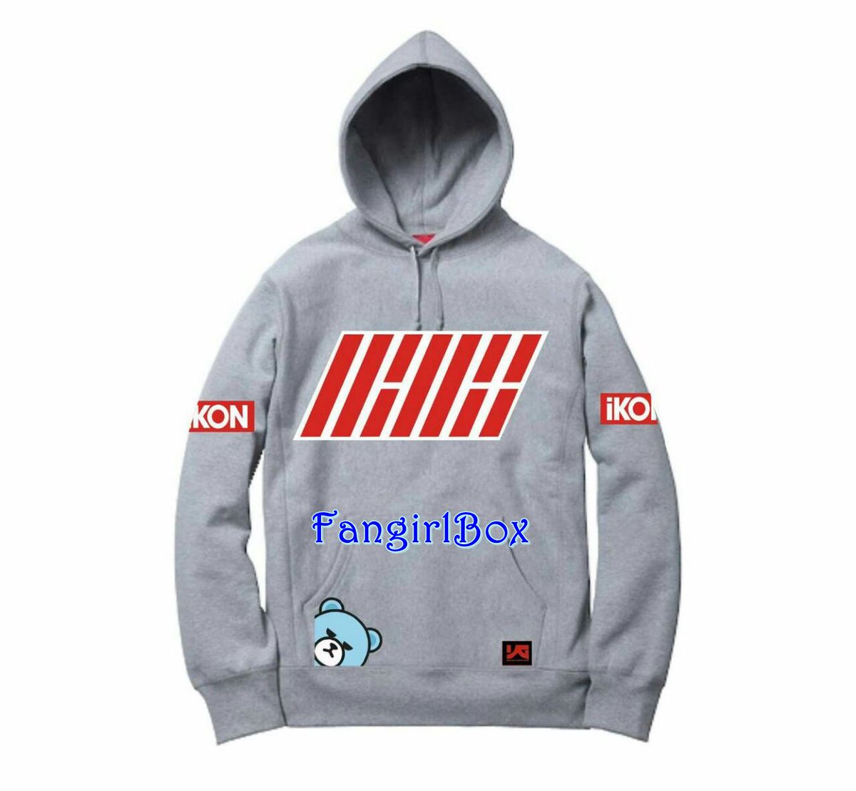 [PO Booking] Hoodie Ikon Krunk 150rb. Bahan Cotton Fleece. Aplikasi Sablon. Ready Minggu Depan