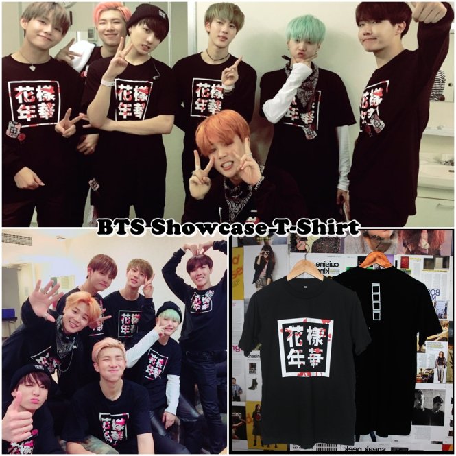 [Readystock] Tshirt Bts On Stage 85rb. Bahan Cotton Combad. Aplikasi Sablon