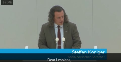 RussiaInsider's tweet photo. BRILLIANT: German Politician Mocks PC, Addresses Parliament in 60 Different Genders (Video) https://t.co/Mdv6FlgEKQ https://t.co/SNhXGFK28U