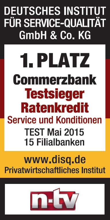 Commerzbank على تويتر Titel Verteidigt Auch 16 Ist Unser Ratenkredit Testsieger Bei Ntvde T Co Ivkdl650bj