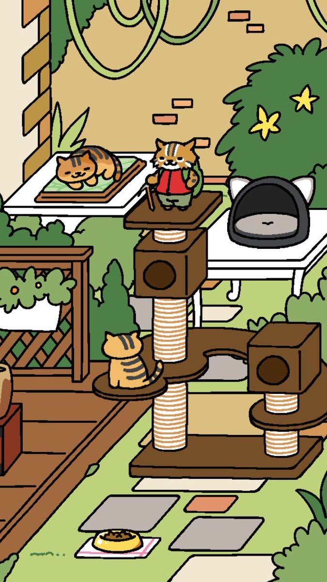 Jess_Collier_'s tweet image. Oh, hello Bob the Cat. #2left #nekoatsume @chessie @CailinONeil