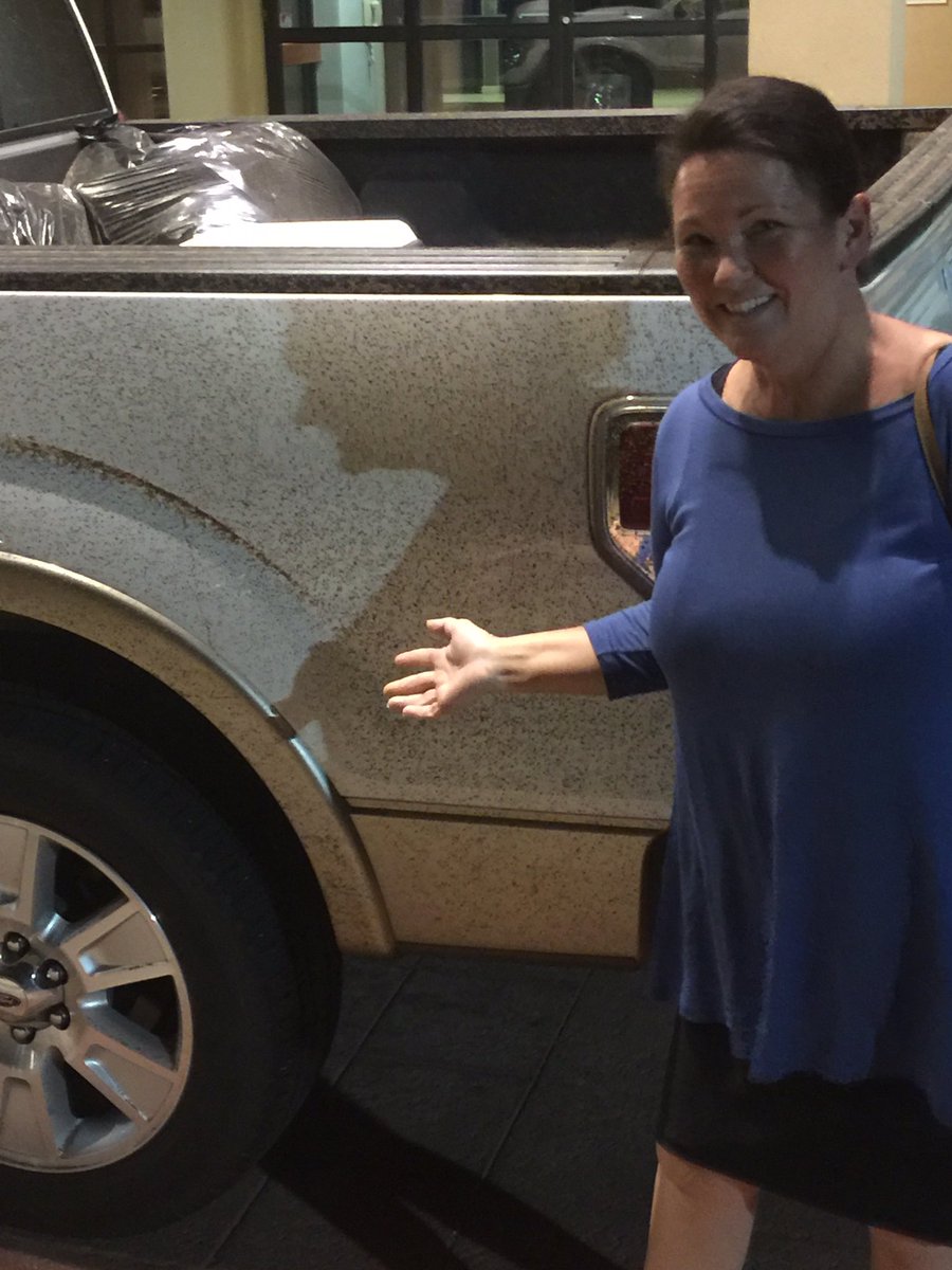 HebertLark's tweet image. We went through our first sand storm in Amarillo. Hard to see! 😀 to be safe now. #vacationproblems