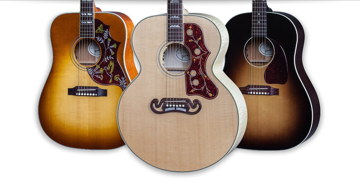 gibsonguitar's tweet image. Handcrafted Tone, Feel, and Appearance - Gibson Acoustic Instruments 2016 gibson.com/Products/Acous…