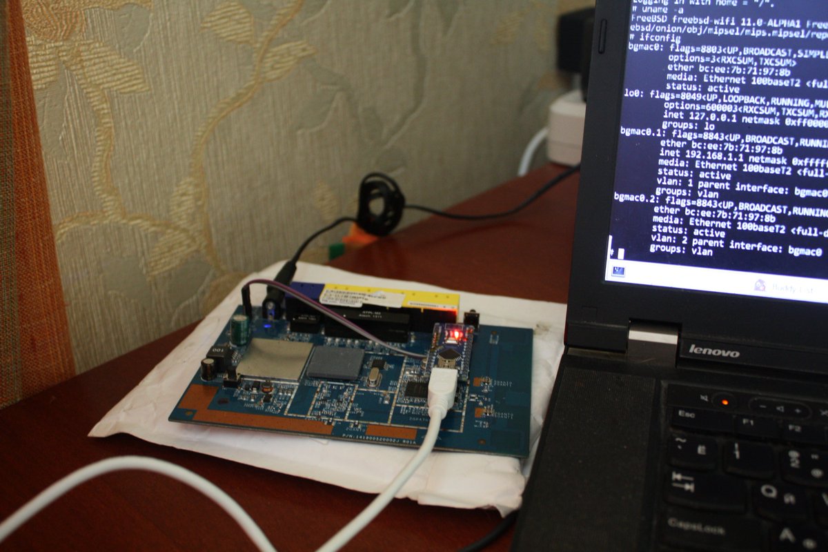 michael_zhilin's tweet photo. Finally I've fused #arduino & my RT-N53. Looks nice & running #FreeBSD 11-ALPHA1 with network. #CI #easydevelopment https://t.co/RN1ebStyFS