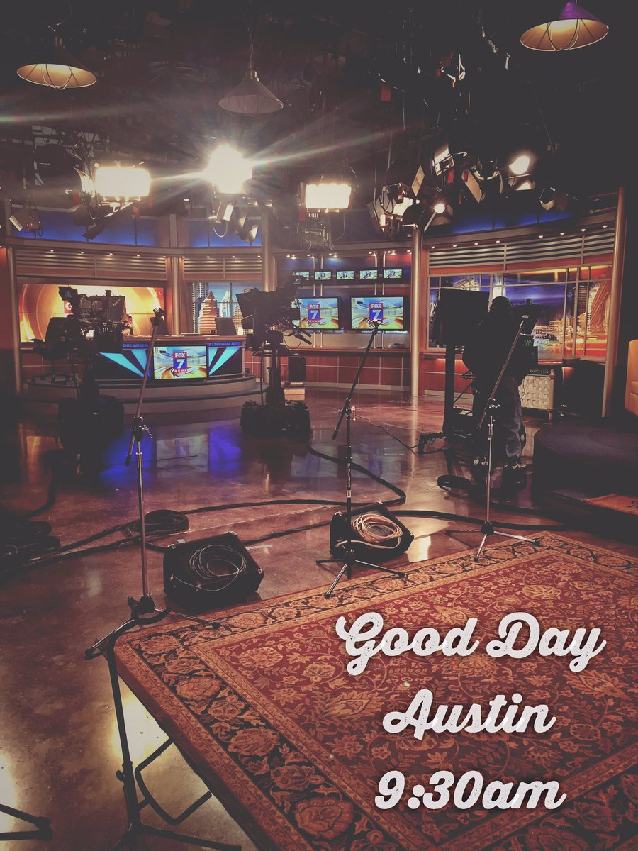officialbcb's tweet photo. Going LIVE in an hour @fox7austin #GoodDayAustin #HealingHighway #Texas #officialbcb
https://t.co/xrGw3Kw0cl https://t.co/rwv7PJMMCQ
