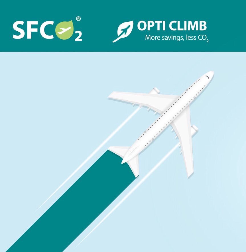SafranEngines's tweet photo. 3/4 #SFCO2 + #OptiClimb => une économie annuelle de 6 Millions $US pour une flotte de 20 ✈️ volant 3500h/an https://t.co/8LvfoJc7m7