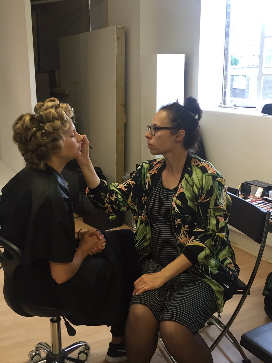 TIGIPro's tweet photo. Behind the scenes #BedHeadStudio #shoot for #FatalAttraction #Sudbury https://t.co/W63YZVacfR
