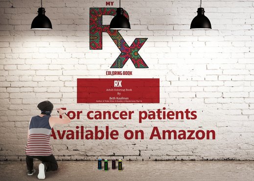 BethKaufman3's tweet photo. Have you bought this #ColoringBook yet? Great for newly diagnosed #Cancer patients to give them a smile and uplift https://t.co/cUrRQRME5k