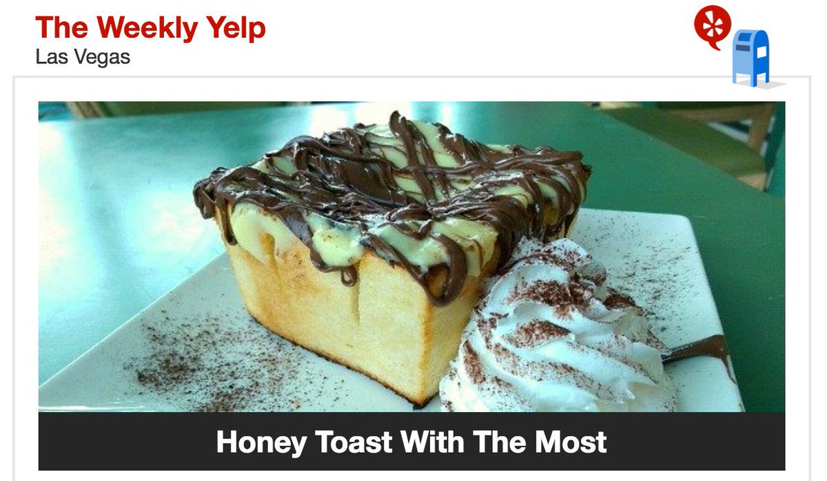 wakeupwiththecw's tweet photo. Ever tried honey toast? @YelpLV community manager Nate Marker will tell us all about it at 7AM! #TOASTWITHTHEMOST https://t.co/5DDBUFk324