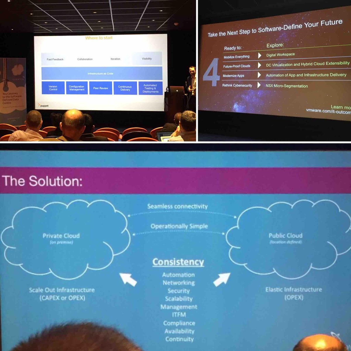 KingstonTanya's tweet image. Great presentations at #SimplifyingDevOps by @puppetize @VMware @IBMSoftLayer Keep up the good performance England!