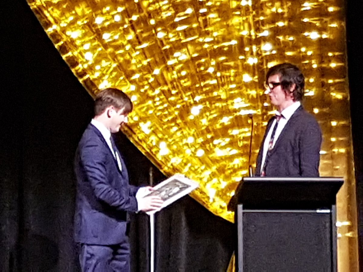 KeepingUpWithNZ's tweet photo. Best independent cinema goes to @BridgewayCinema congratulations #nzmpic #nzfilm https://t.co/GJnzDRoSlG