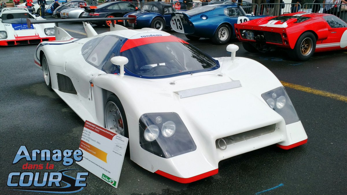 ArnageDLC's tweet photo. RONDEAU M482
Aujourd'hui!! Today!! Venez voir! Come and see!
#Arnage Dans la Course #LeMans24 https://t.co/9yQRjcxKex