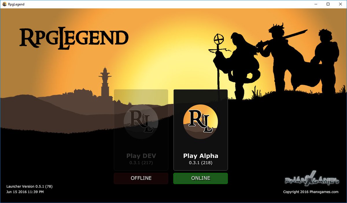 phanxgames's tweet photo. The #RpgLegend Alpha Server is online! Please, pledge on https://t.co/HDu37luWUs to gain Access! #gamedev #indiedev https://t.co/C4Sh0fF8yw