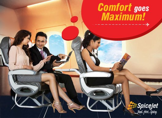 flyspicejet's tweet image. Enjoy the amazing facilities and travel luxuriously with SpiceMax. #SpiceMax