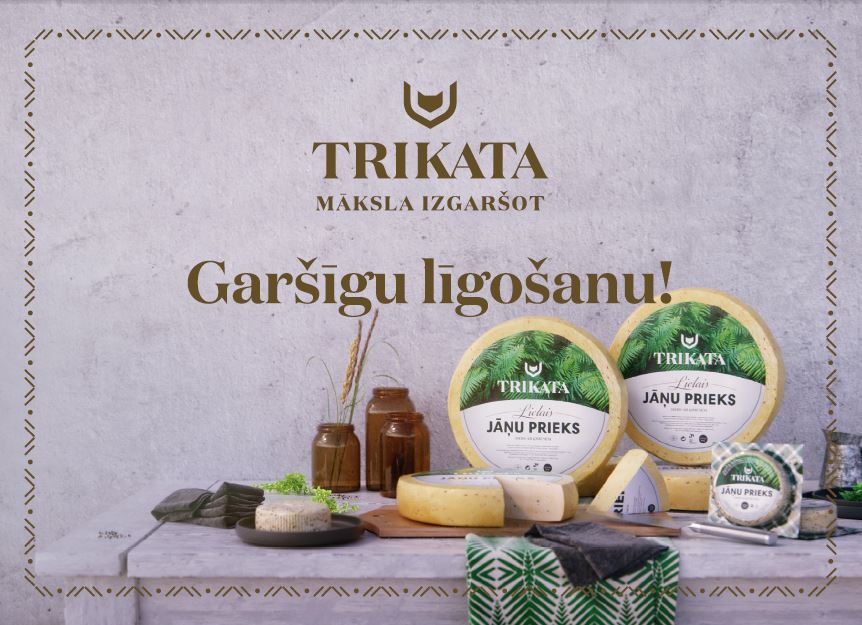 Kur nu bez gardā <a href="/Trikatasiers/">Trikatasiers</a> siera! Nāc ciemos uz #VasarasSaulgriezuGadatirgus , lai sarūpētu labāko Līgo galdam.