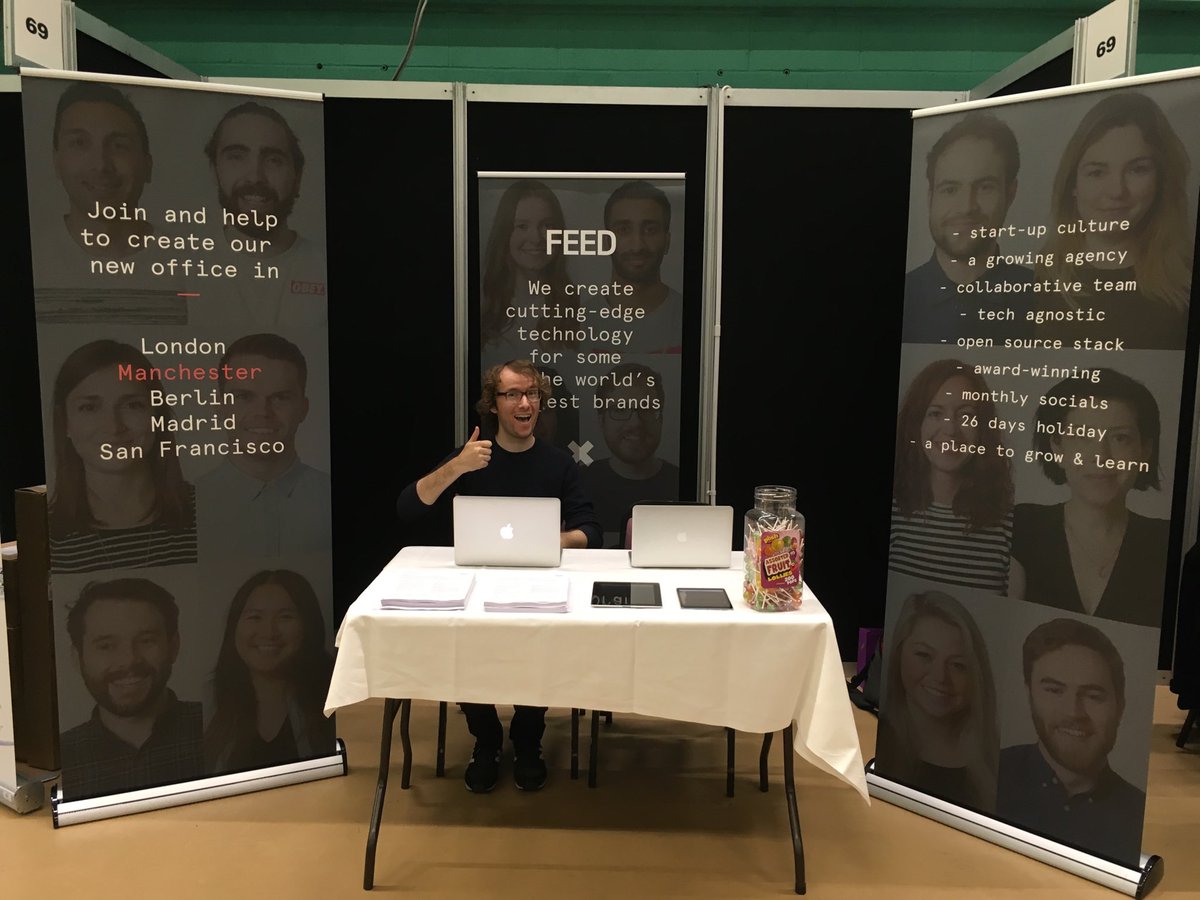 feedagency's tweet photo. Don't miss our stand in the Armitage Sports Centre at the University of Manchester today! We're here until 4pm. https://t.co/FJdcw32qqC