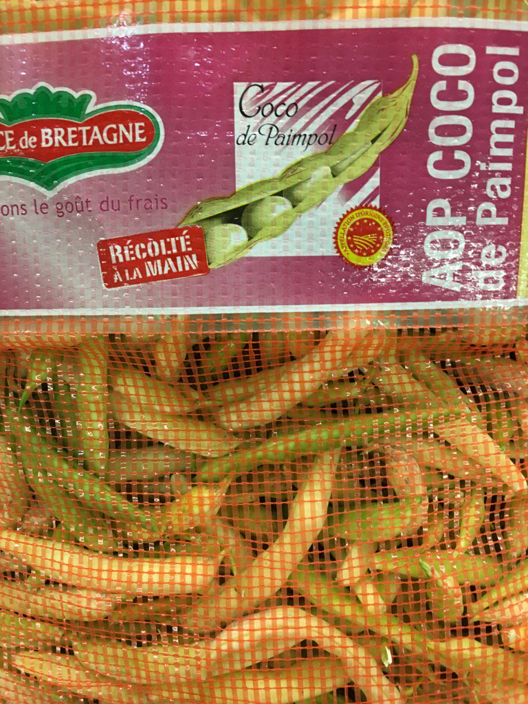 FrenchGardenUK's tweet photo. Coco Beans are now coming in from Brittany. https://t.co/v2YxwgYAkh