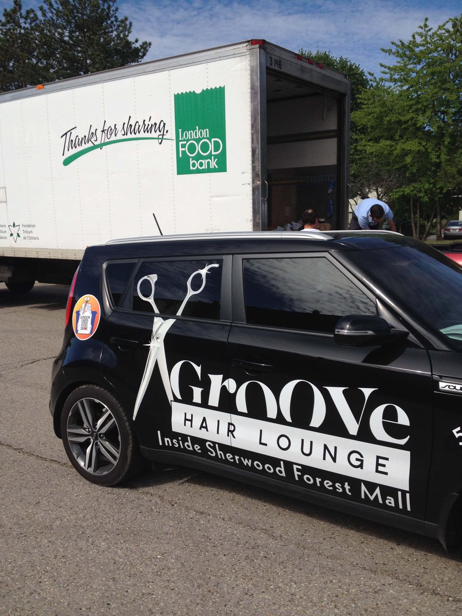 Whensgarbageday's tweet photo. Check out the GrooveMobile #ldnont !!  Will be collecting items for the Curbside Food Drive in Zone B today. https://t.co/QGGlbrutgs