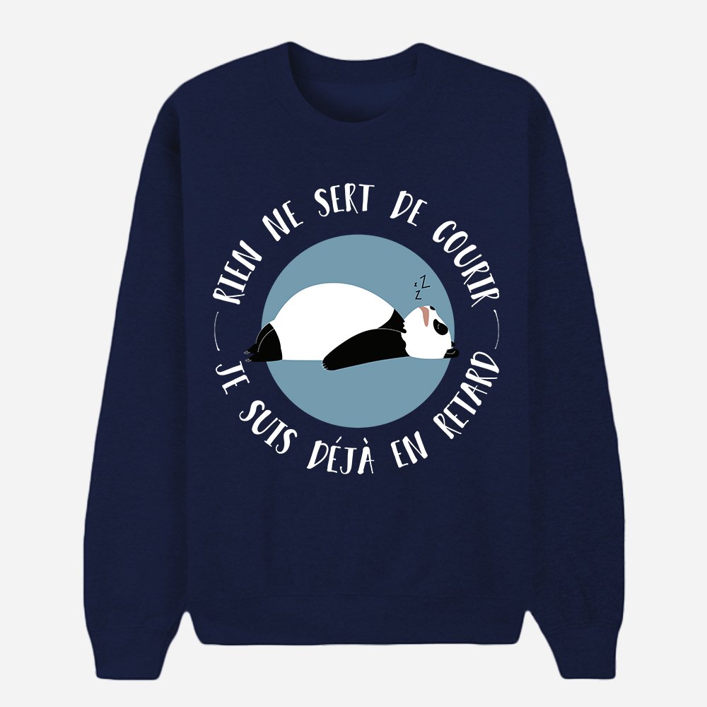 Rien ne sert de courir ... JE SUIS DÉJÀ EN RETARD ! 😂🐼💤
Dispo ici → bit.ly/Deja-En-Retard