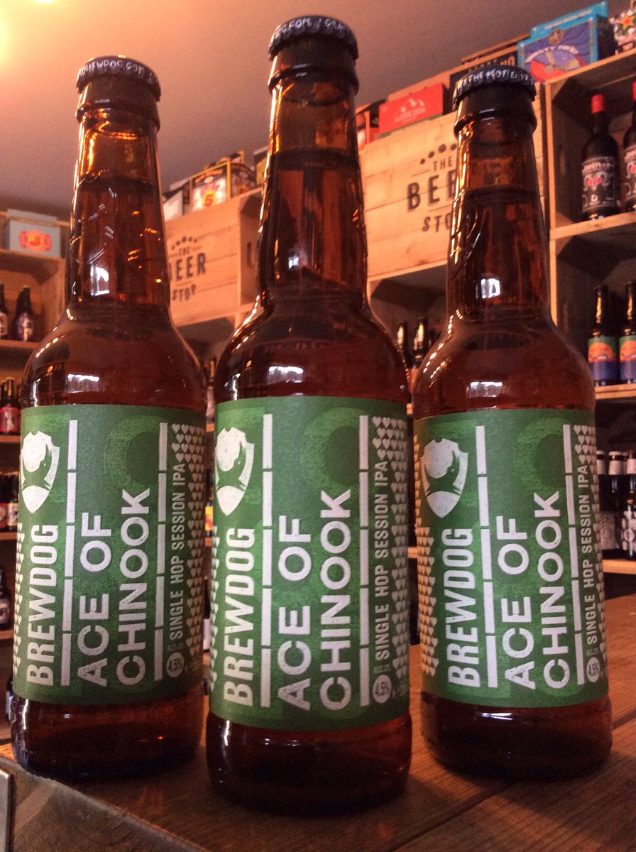 BeerDronfield's tweet photo. New in from @brewdog Ace of Chinook Session IPA. https://t.co/fRO2FXOnWj