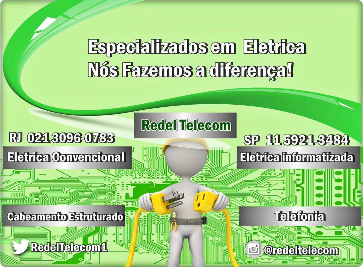 RedelTelecom1's tweet image. Bom dia!, Com qualidade de serviço a Redel esta sempre na frente, ligue e agende já uma visita!