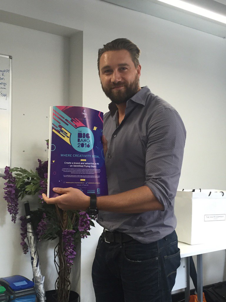 katierixon's tweet photo. @danielmarksldn showing off our #bigbang2016 ad in Campaign @TeamDanielMarks https://t.co/g9QBtQGdgY https://t.co/aZy33zUVzY