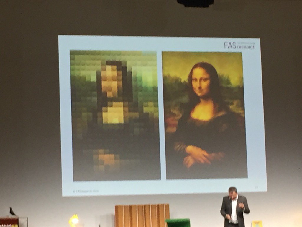 fu_turedesigner's tweet photo. Nicht Big Data ist entscheidend sondern Rough Data für Mustererkennung und gemeinsame Entscheidung #futureday16 https://t.co/8gFvV3vJQM