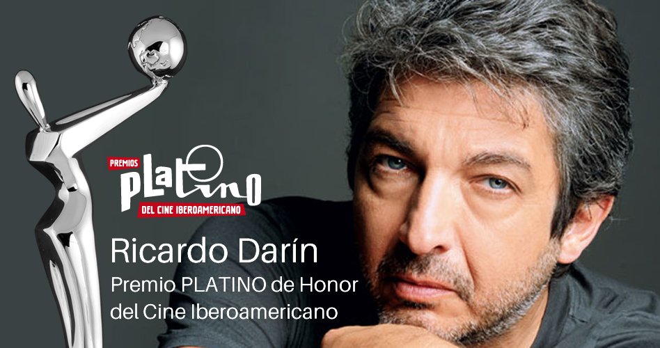 #OrgulloPlatino Nueve reinas, El secreto de sus ojos, Truman...
Ricardo Darín galardonado con el Platino de Honor.