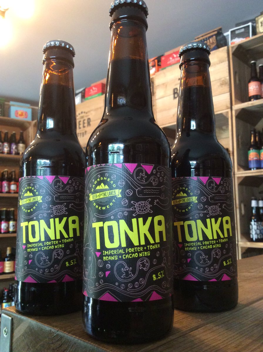 BeerDronfield's tweet photo. This wonderful 8.5% Imperial Porter with Tonka Beans and Cacao Nibs is back again. So tasty! @HawksheadBrewer https://t.co/SaQefQQZL4