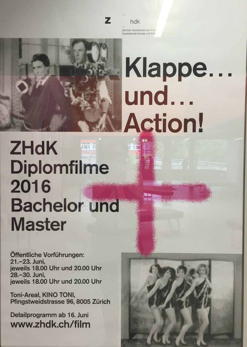 nächste woche gehts weiter mit filme schauen im kino #zhdk #toniareal - unbedingt hingehen! jc