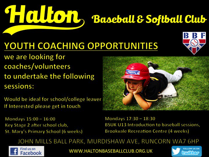 haltonbaseball's tweet photo. @bsuk @haltonsportsdev @Merseyside_SG @ActiveCheshire @HaltonGetActive @MerseysideSport @runcornworld #HaltonStrong https://t.co/SQG02XiJxx