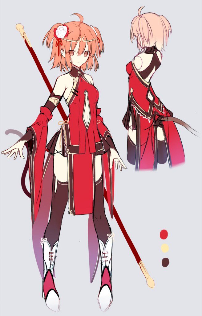 【値下げしました】FGO 英雄風采三英傑 ぐだ子 概念礼装 fatego_japan on X: 