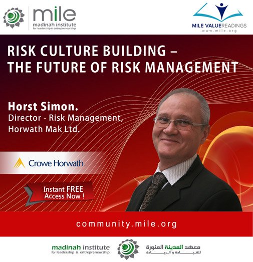 MILEMadinah's tweet photo. Download MILE #ValueReading : #Risk Culture Building – The Future of #riskmanagement at: https://t.co/q2zk9DJrKa https://t.co/K4VSrevH0n