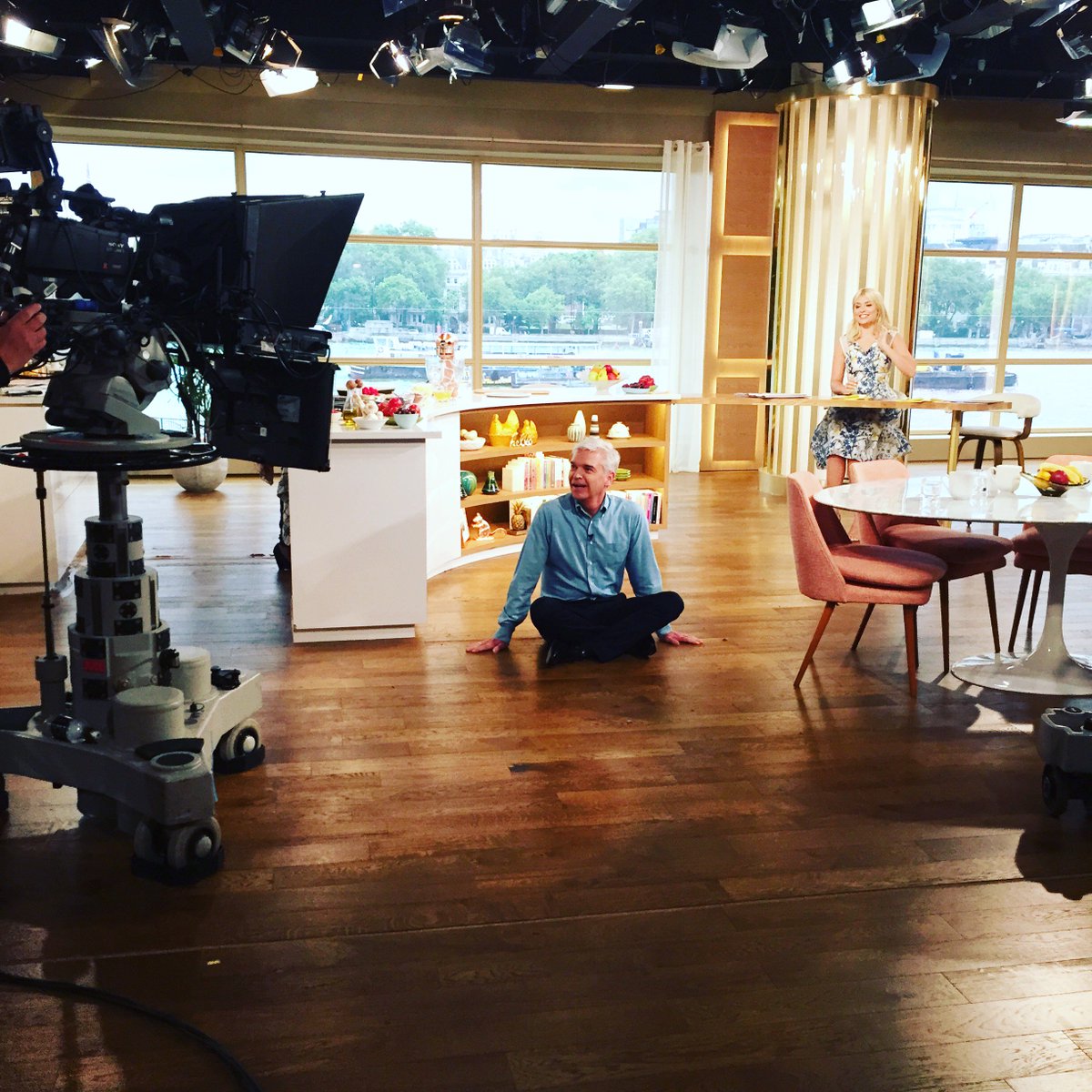 thismorning's tweet photo. This is @Schofe watching the @GameOfThrones trailer... 😂 #GameofThrones https://t.co/m5rKzDlTKp