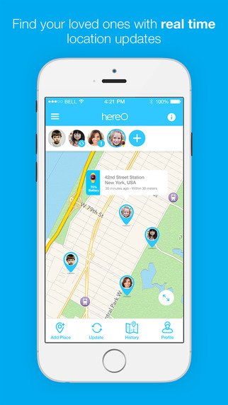 hereofamily's tweet photo. Did you know that the hereO #Family App can automagically send and receive location tagged check-ins? #familyapps https://t.co/lfo9MRz3Be
