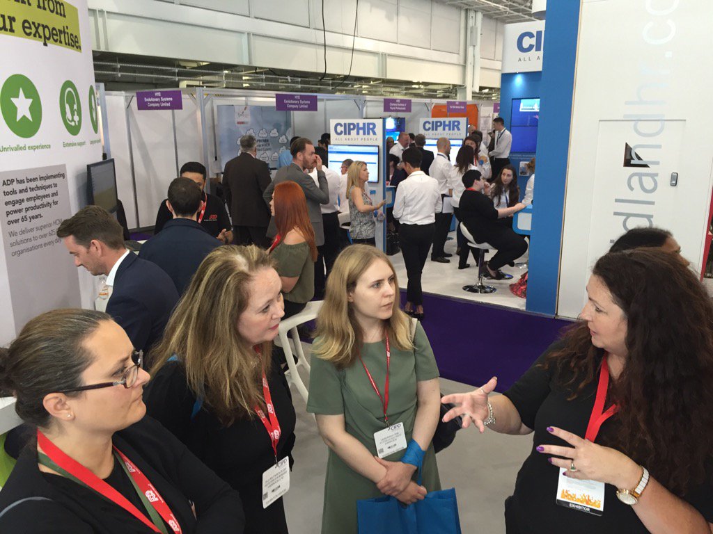 Jennifer_L_Katz's tweet photo. Great conversations @HRSS_RECEX with retail &amp; hospitality organizations.  @ADP_UK bringing new value with #ADPiHCM https://t.co/0ZKkmuQ7Gq