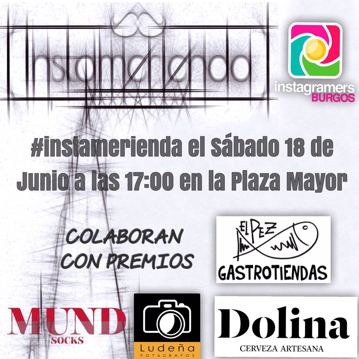 MundSocks's tweet image. No te pierdas la #instamerienda que organizan los instagramers de Burgos en la que colaboramos los de @MundSocks