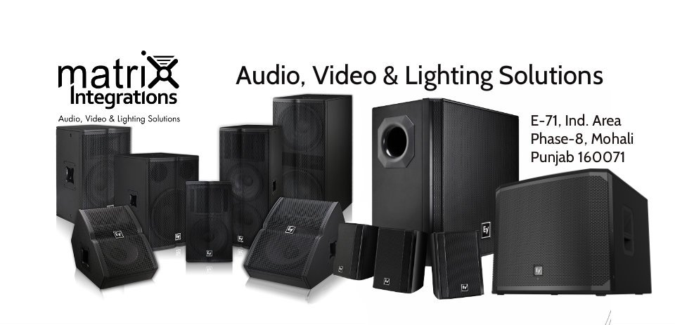 matrixintegrats's tweet photo. #MatrixIntegrations Pro #Audio #Video &amp; #Lighting Soluitons 
For any query - Contact - 9855941888 https://t.co/bxf1veE3b2