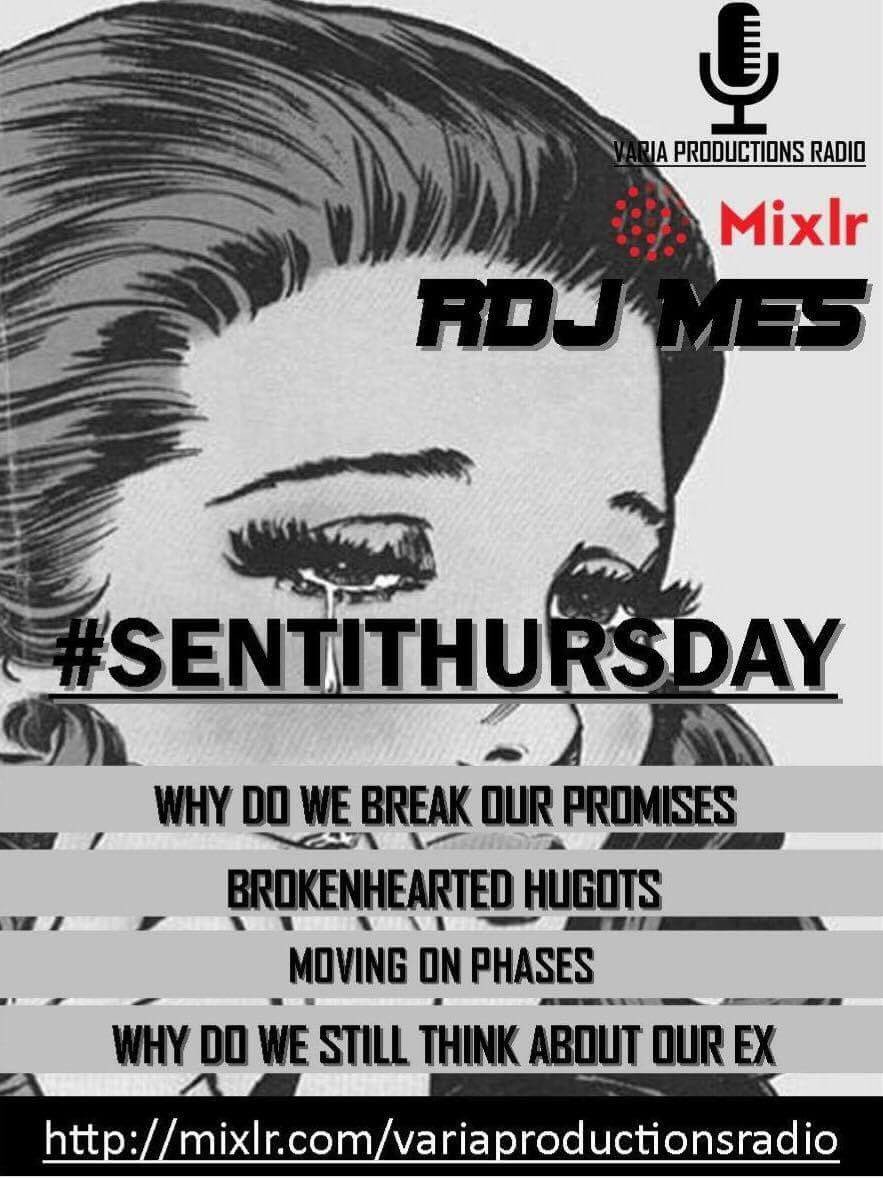 VariaProdTeam's tweet photo. Mixlr. https://t.co/rmDSird8zq.
i'll Be Live  tonight by 8pm! 
see you there #SentiThursdays - Rdj Mes https://t.co/lVmUM5rzDX