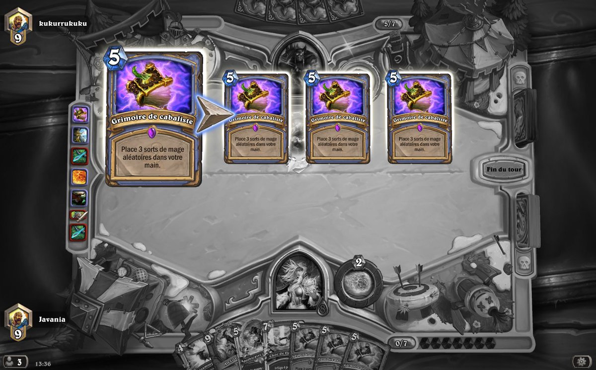 Chat_deau's tweet photo. Quelle est la probabilité? #Hearthstone @OliechHS @MillTorlk @Millenium @ProtoHS @LoweloHS @LuttiLutti_ https://t.co/JorvP9b4Gq