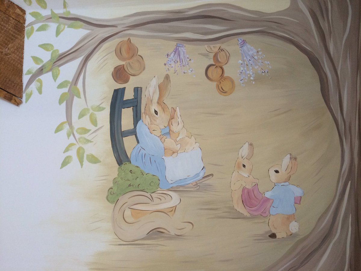 Joanna Perry Mural Artist On Twitter Peter Rabbit Hand Joanna Perry Mural Artist On Twitter Peter Rabbit Hand