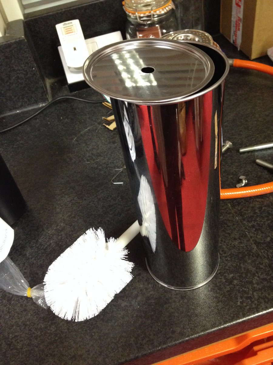 elinoroberts's tweet photo. Sci Comm Public Service Announcement: Wilko’s £2 toilet brush could be *many* different things. #propchat https://t.co/E2dDOlZgzE