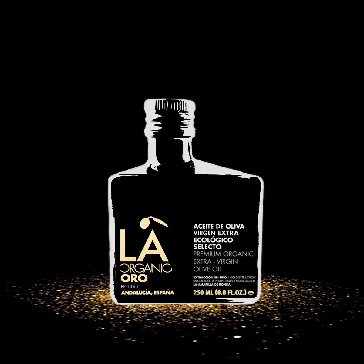 Nuevo diseño exclusivo de LA Oro: aceite de oliva virgen extra ecológico, edición limitada. ¿Lo has visto en #ECI?