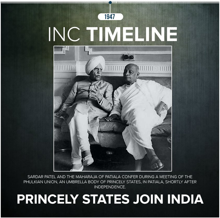 Congress On Twitter Sardar Patel The Maharaja Of Patiala - 