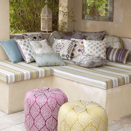 clarkeandclarke's tweet photo. Tasteful embroideries on a linen background in the Bukhara collection #upholstery #drapes #cushions #clarkeandclarke https://t.co/fnCLWZVkgM